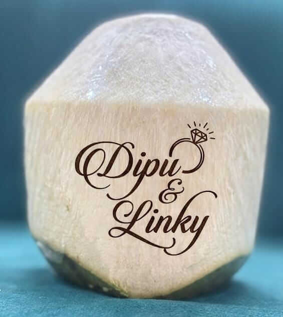 Printed Coconut Sample